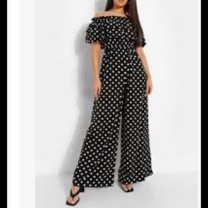 Black and white jumpsuitEuc